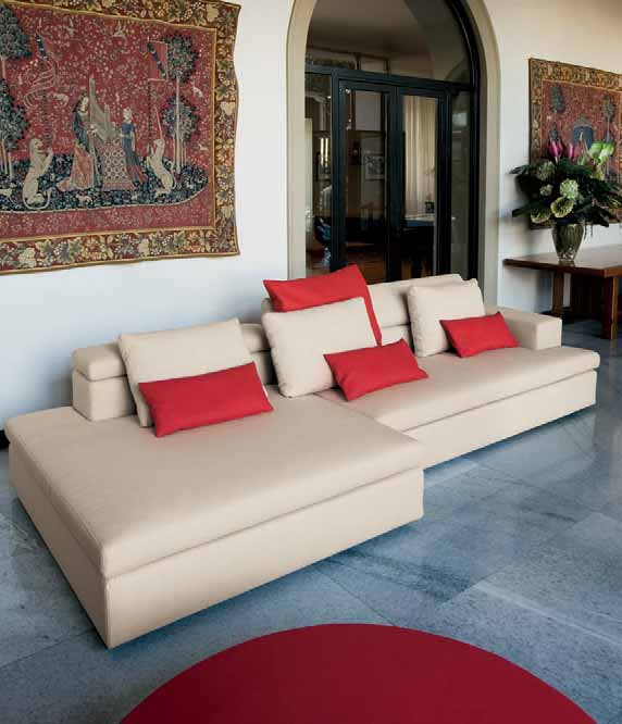 Modular sofa, Extrapiano - Swan