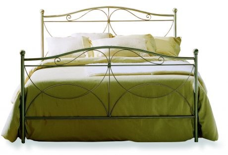 Double bed on a metal frame Cimabue, Bontempi Casa
