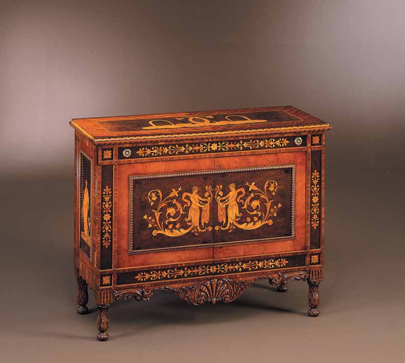 Wooden chest of drawers, Binda