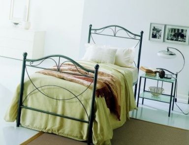 Single bed on a metal frame Cimabue, Bontempi Casa