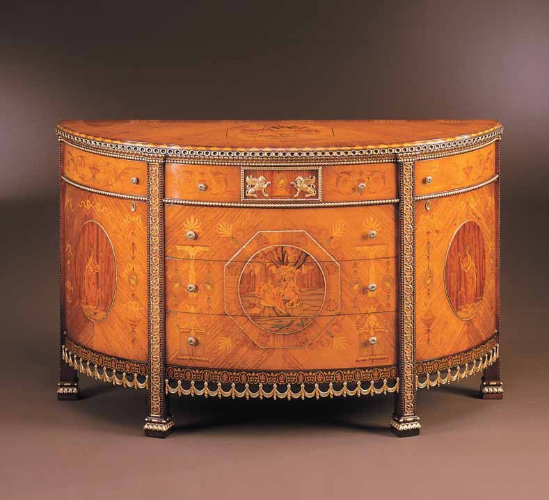 Wooden chest of drawers, Binda Mobili