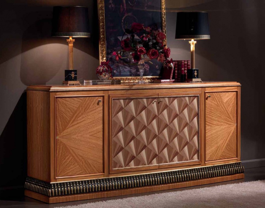 Dresser made of solid wood, Busnelli Adamo