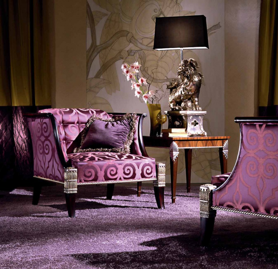 Armchair in classic style, Busnelli Adamo