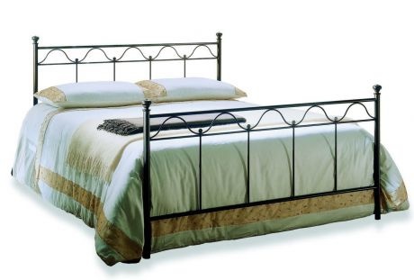 Single bed on a metal frame with footboard Sangalo, Bontempi Casa