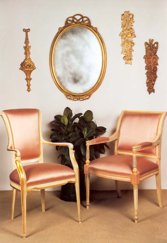 Chair with armrests, Cafissi