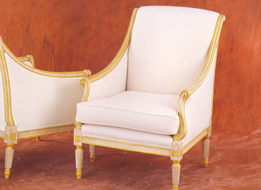 Armchair in classic style, Cafissi