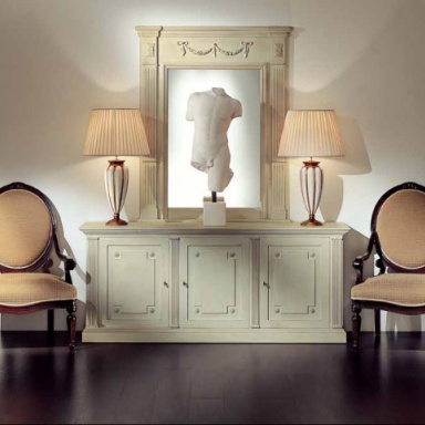 Set for the living room