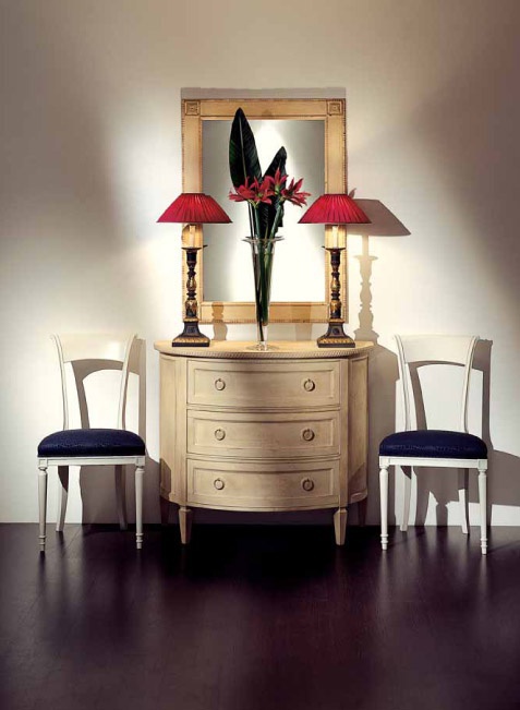 Sofa set in classic style, chest of drawers and chairs - Сasali