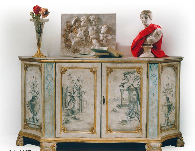 Wooden chest of drawers, Calamandrei & Chianini