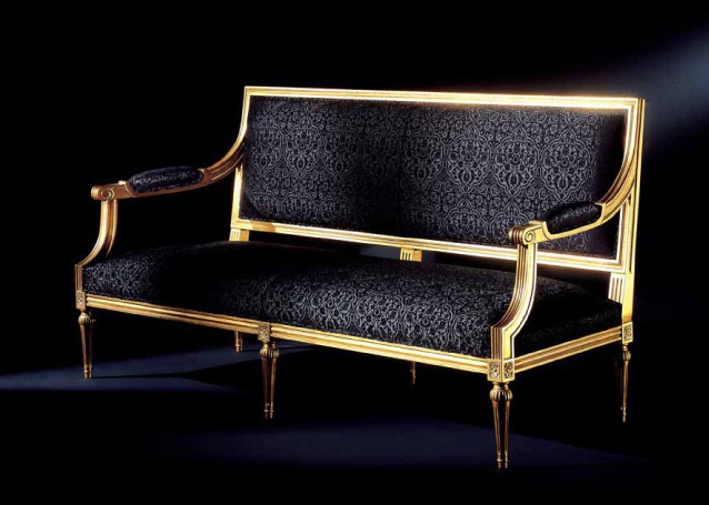 Bench for living room in classic style, Сasali