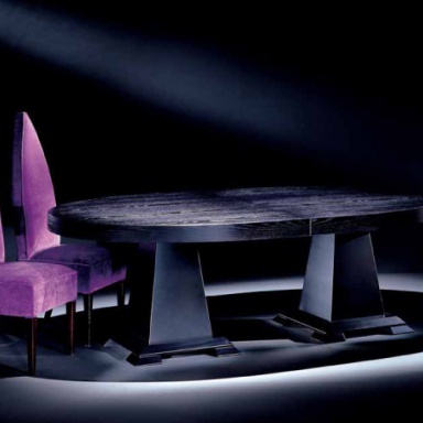 set for the dining room 