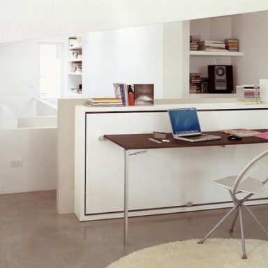 Bed transformer Poppi desk 90 to 120