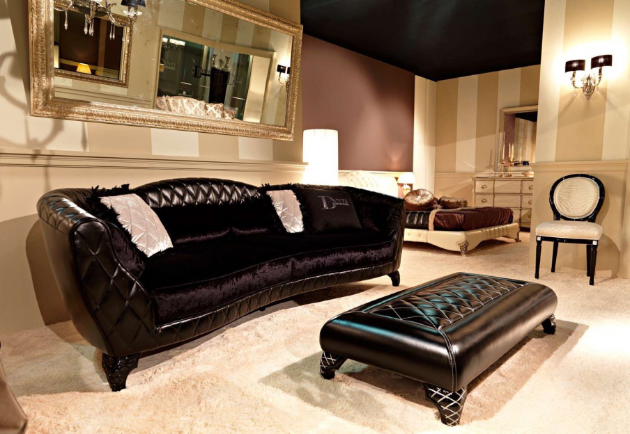 Sofa set, sofa, Ottoman, Danti