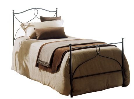 Single bed on a metal frame Milvia/S, Bontempi Casa