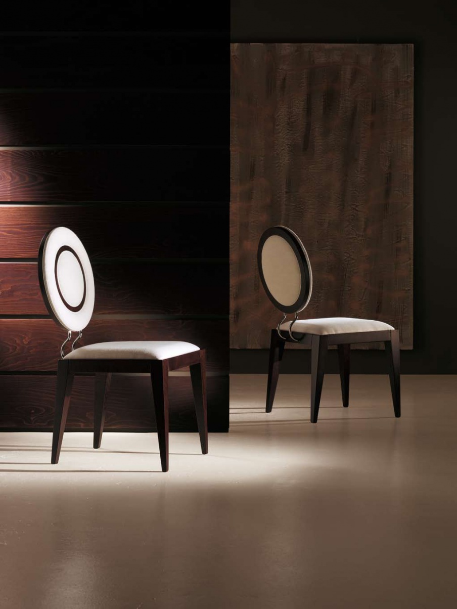 Chair with round backrest, Costantini Pietro