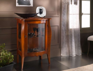 Bedside table made of wood, Domus Mobili