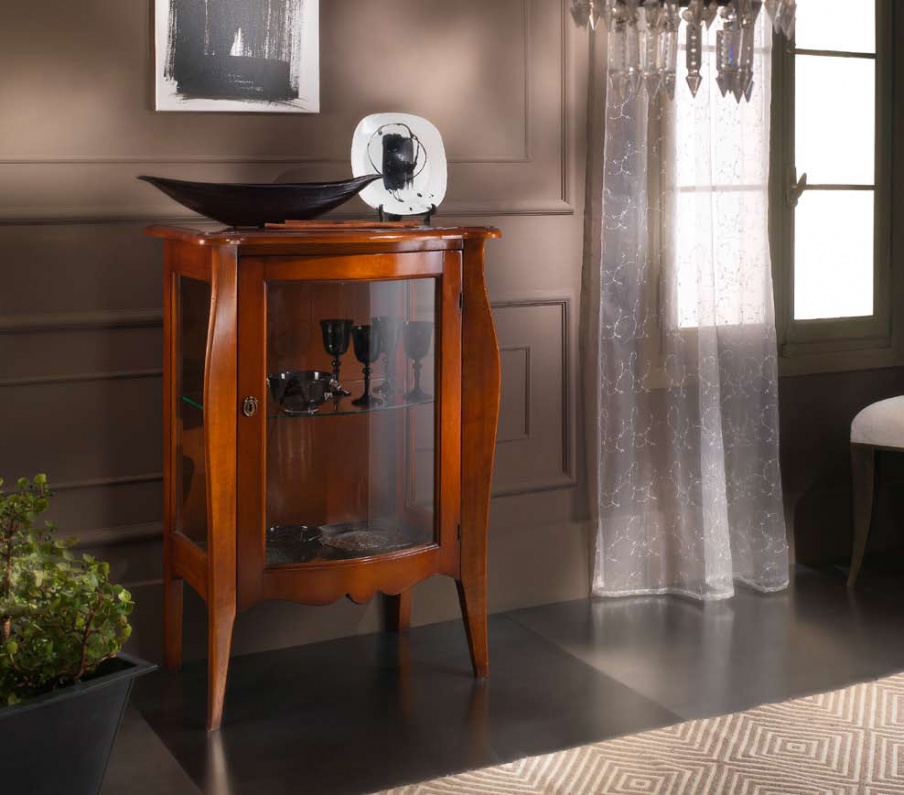 Bedside table made of wood, Domus Mobili