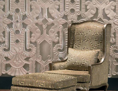 Armchair with Ottoman leg, Duresta