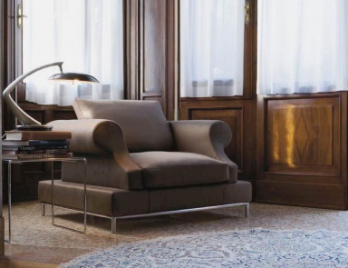 Chair on a metal frame, Frighetto 