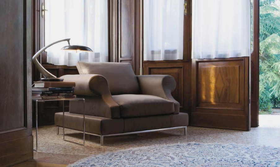 Chair on a metal frame, Frighetto 