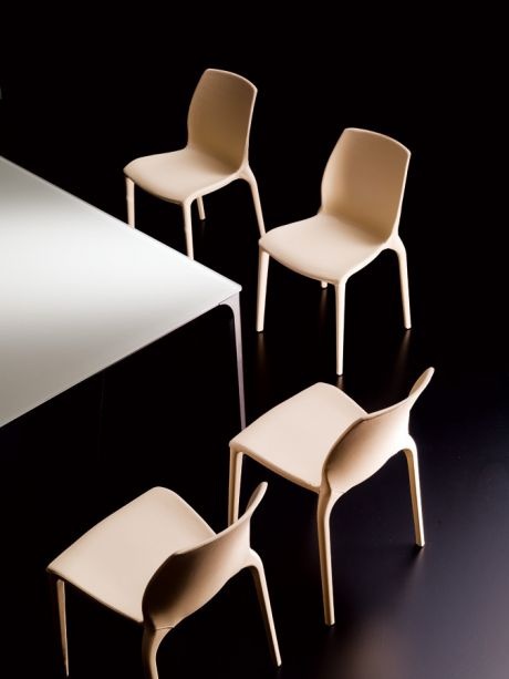 Stackable chair made of polypropylene Hidra, Bontempi Casa