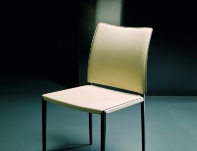 Upholstered chair on a steel frame Kida, Bontempi Casa