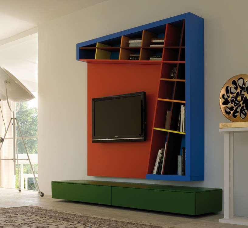 Modular system for TV, Frighetto 