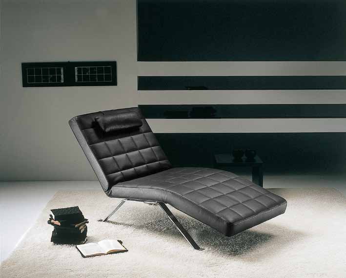 Deck chair on a metal frame, Gyform