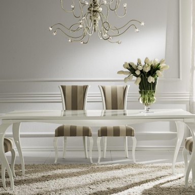 Raffaello dining set piano sagomato