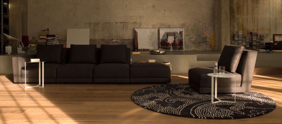 Sofa set, sofa, chair, Giulio Marelli