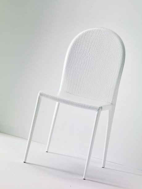 Chair with steel base Vanity, Bontempi Casa