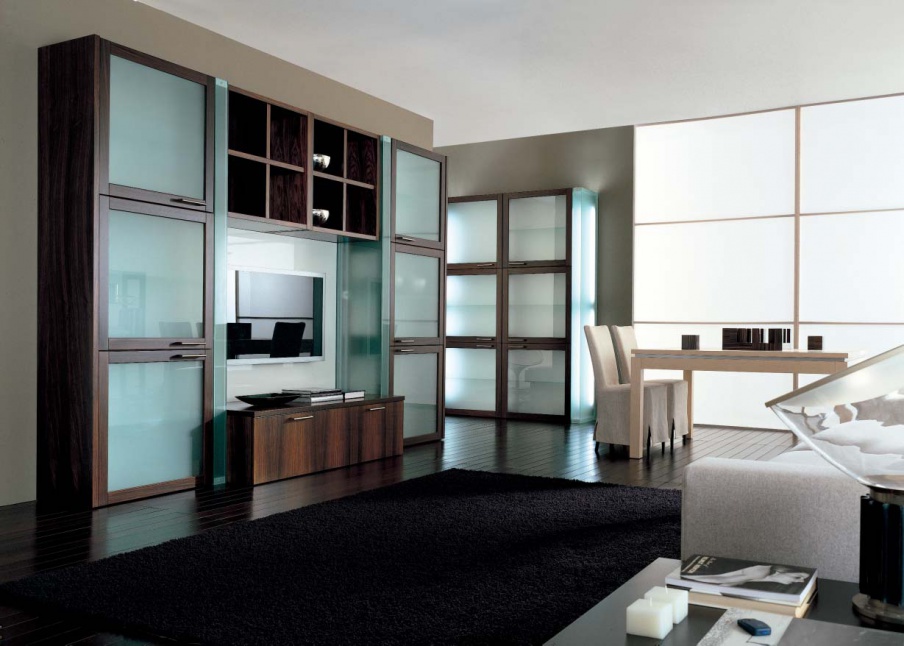 Modular storage system for TV and books, GC Colombo