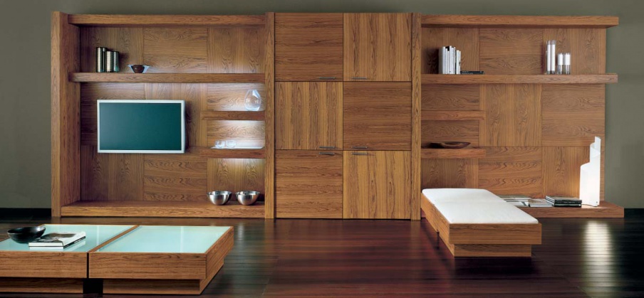 Modular system for TV and books, GC Colombo