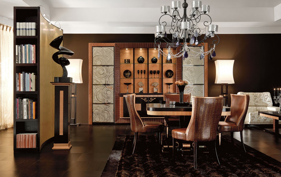 Chair with high back, Florence Collections