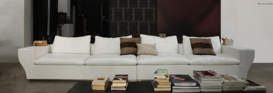 Quadruple sofa Gamma Arredamenti