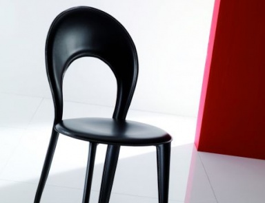 Chair with steel base Irene, Bontempi Casa