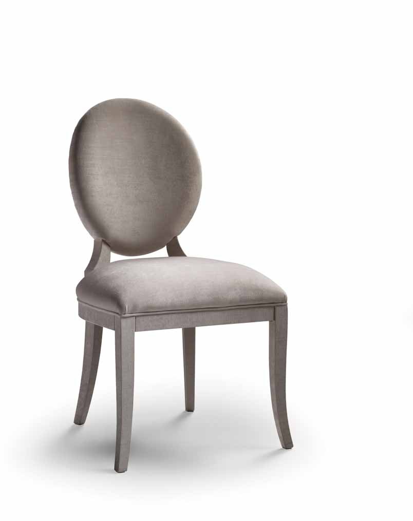 Chair without armrests, margherita - Klab Design