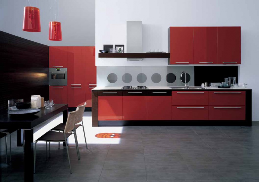 Kitchen (kitchen set) Gicinque Cucine, Kristal