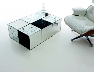Coffee table, Glass&Glass