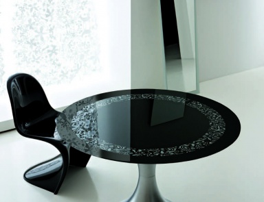 Dining table, Glass&Glass