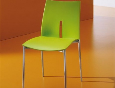 Chair on a metal frame Lyra, Bontempi Casa