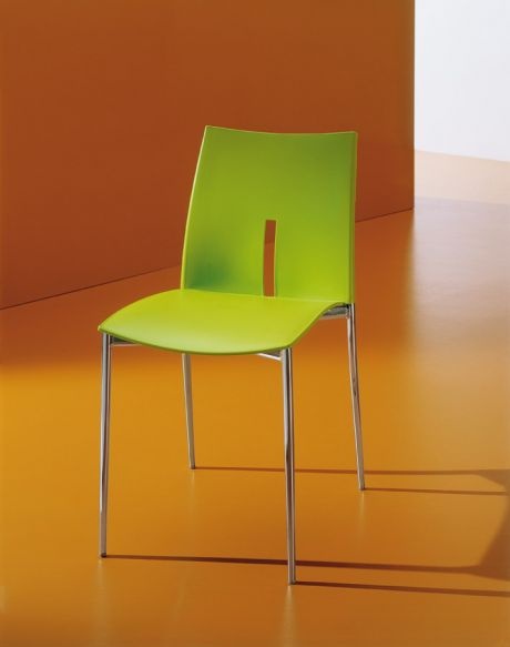 Chair on a metal frame Lyra, Bontempi Casa