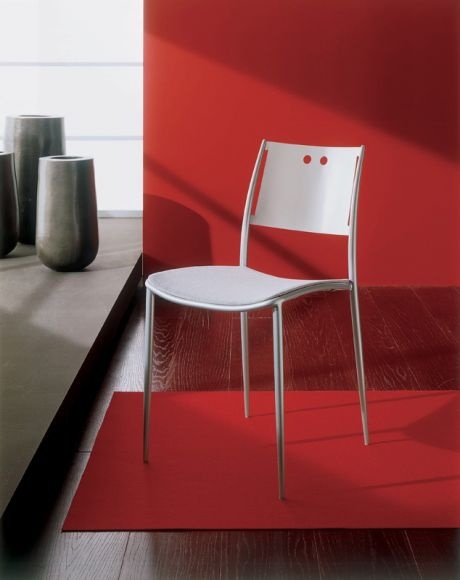 Chair on a metal frame Sibilla, Bontempi Casa