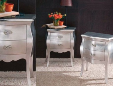 Bedside table made of natural wood Chico, Bontempi Casa