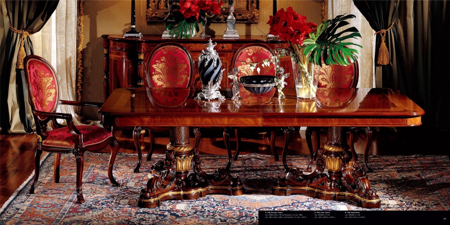 Dining room (dining set), Armando Rho