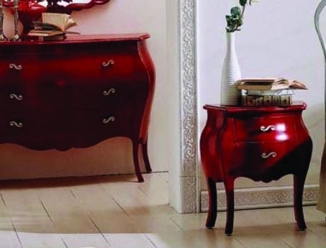 A chest of drawers made of natural wood Felisa, Bontempi Casa