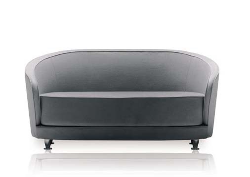 Sofa with semi-circular back, La Cividina