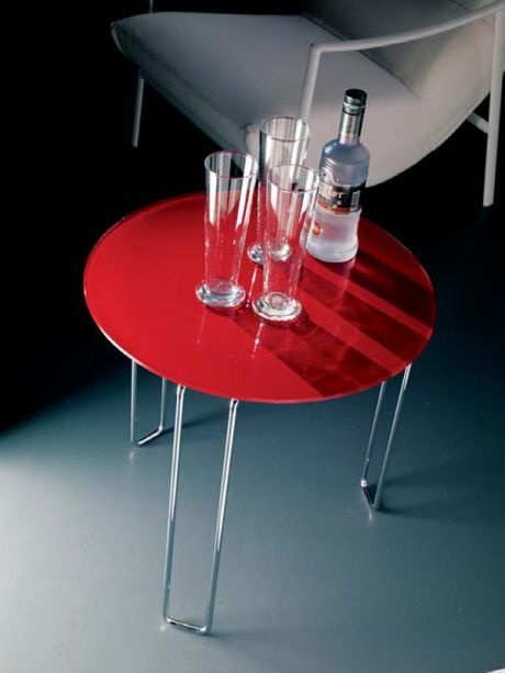 Coffee table metal with glass top Buenavista, Bontempi Casa