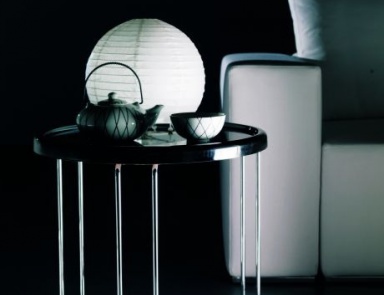 Coffee table metal with glass top Buenavista, Bontempi Casa