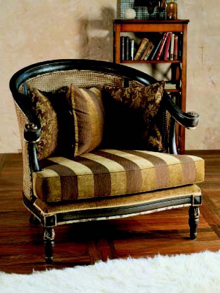 Chair with armrests, Decora